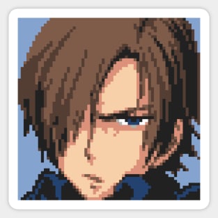 Resident Evil Pixel Art Sticker